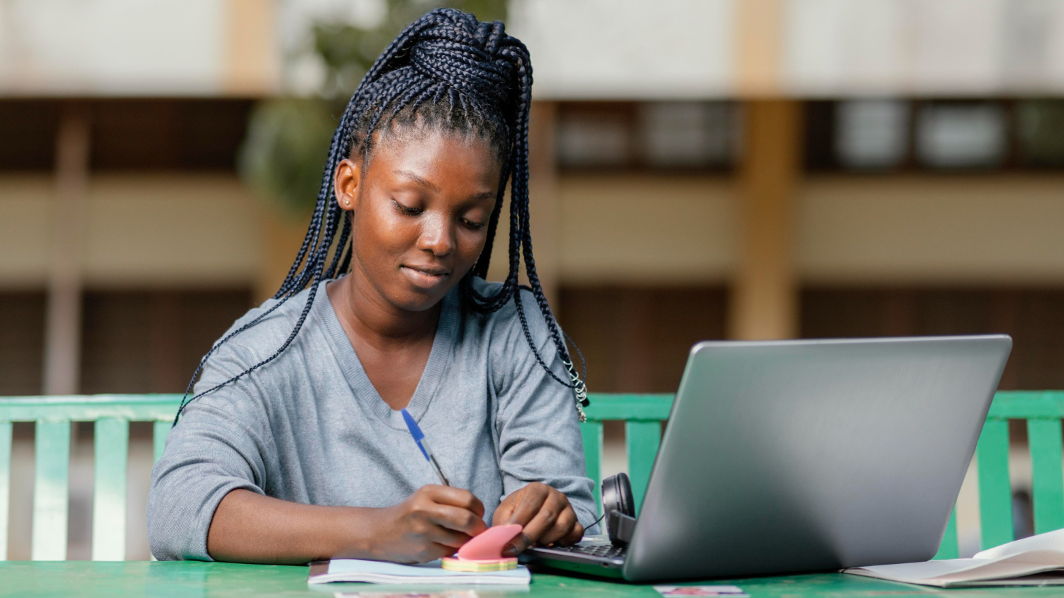 Student Sitting